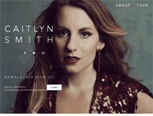 Tablet Screenshot of caitlynsmith.com